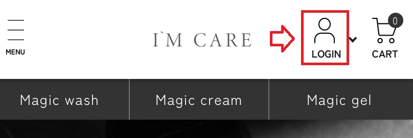 アイムケアマジックウォッシュのマイページ