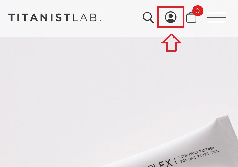 マイネイルプレックスのマイページ